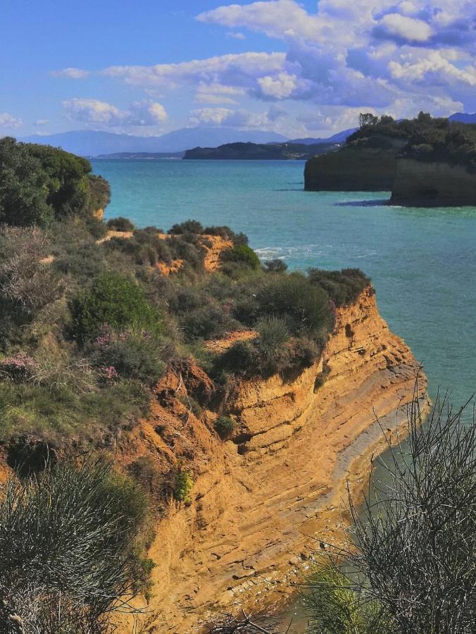 Megali Beach Nikos Сидарион Экстерьер фото